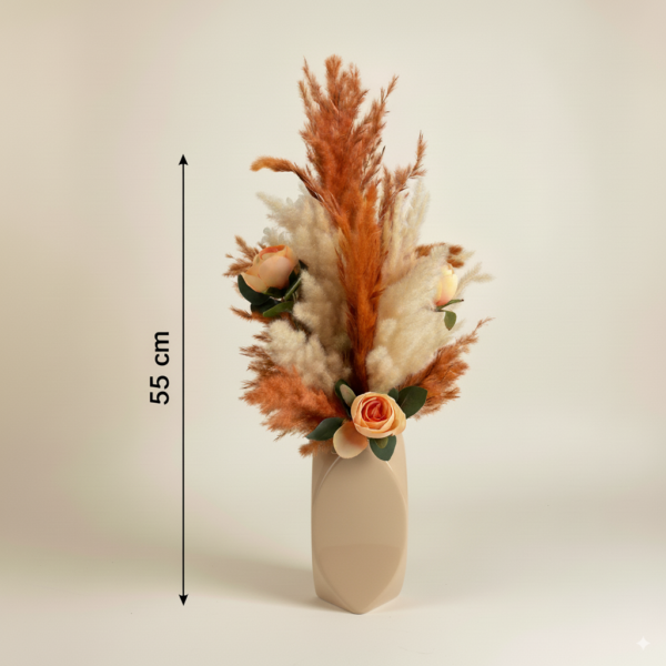 Vase décoratif floral – Image 2