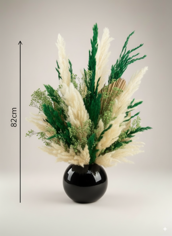 Élégance en fleurs séchées