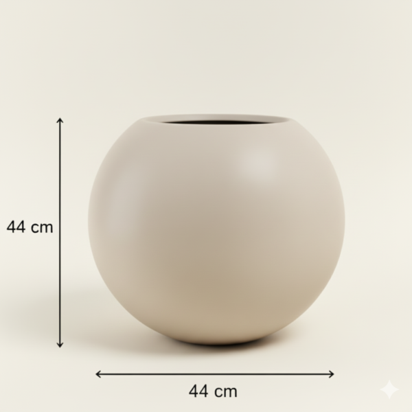Vase boule élégant 44x44 cm – Image 3