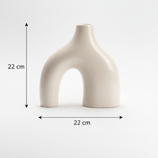 Vase Nordique en Céramique – Harmonie et Simplicité – Image 3