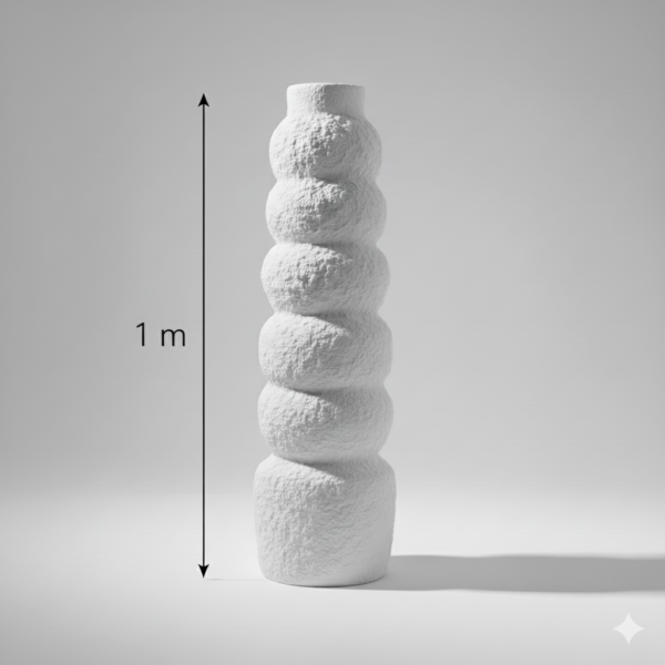 Vase architectural 1 m – Image 3