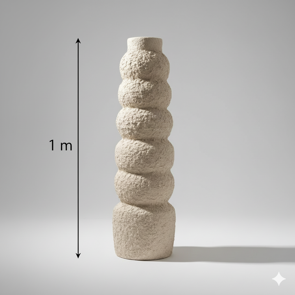 Vase architectural 1 m