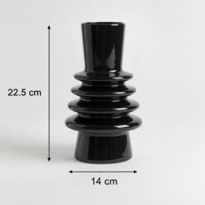 Vase Céramique Bobine Moderne - 22.5 cm