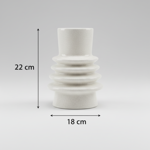 Vase Design Spiral (22 cm) – Image 2