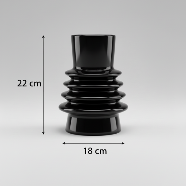 Vase Design Spiral (22 cm) – Image 3