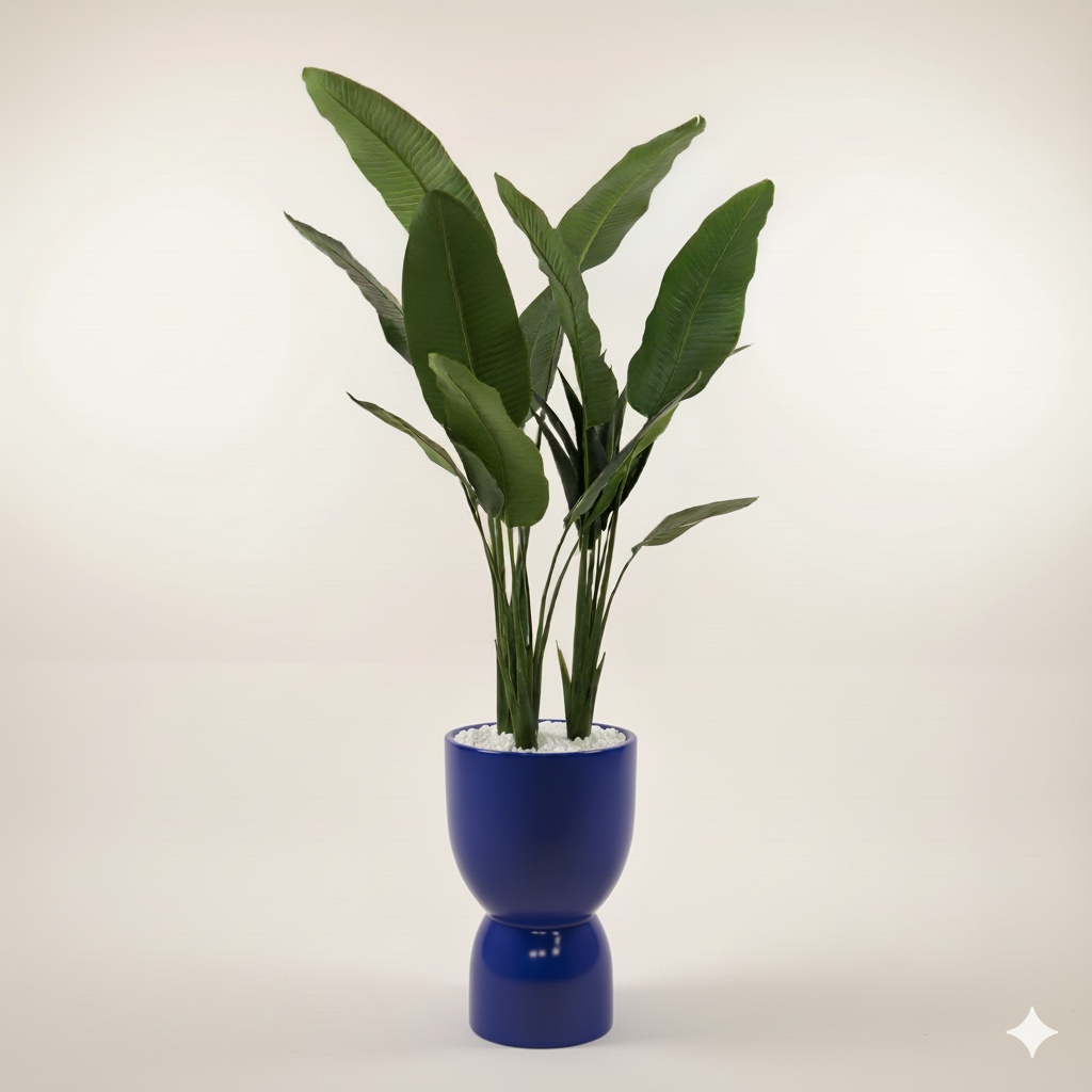 Bananier Artificiel 180 cm avec Pot Totem – Disponible en 4 Couleurs – Image 2