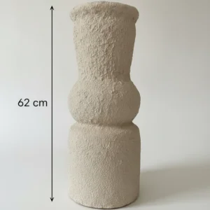 Vase Totem 62 cm – Artisanat de Marrakech